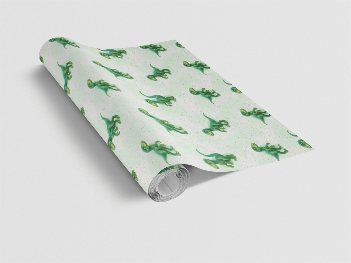 Raptor Rush - London Penny Gift Wrap