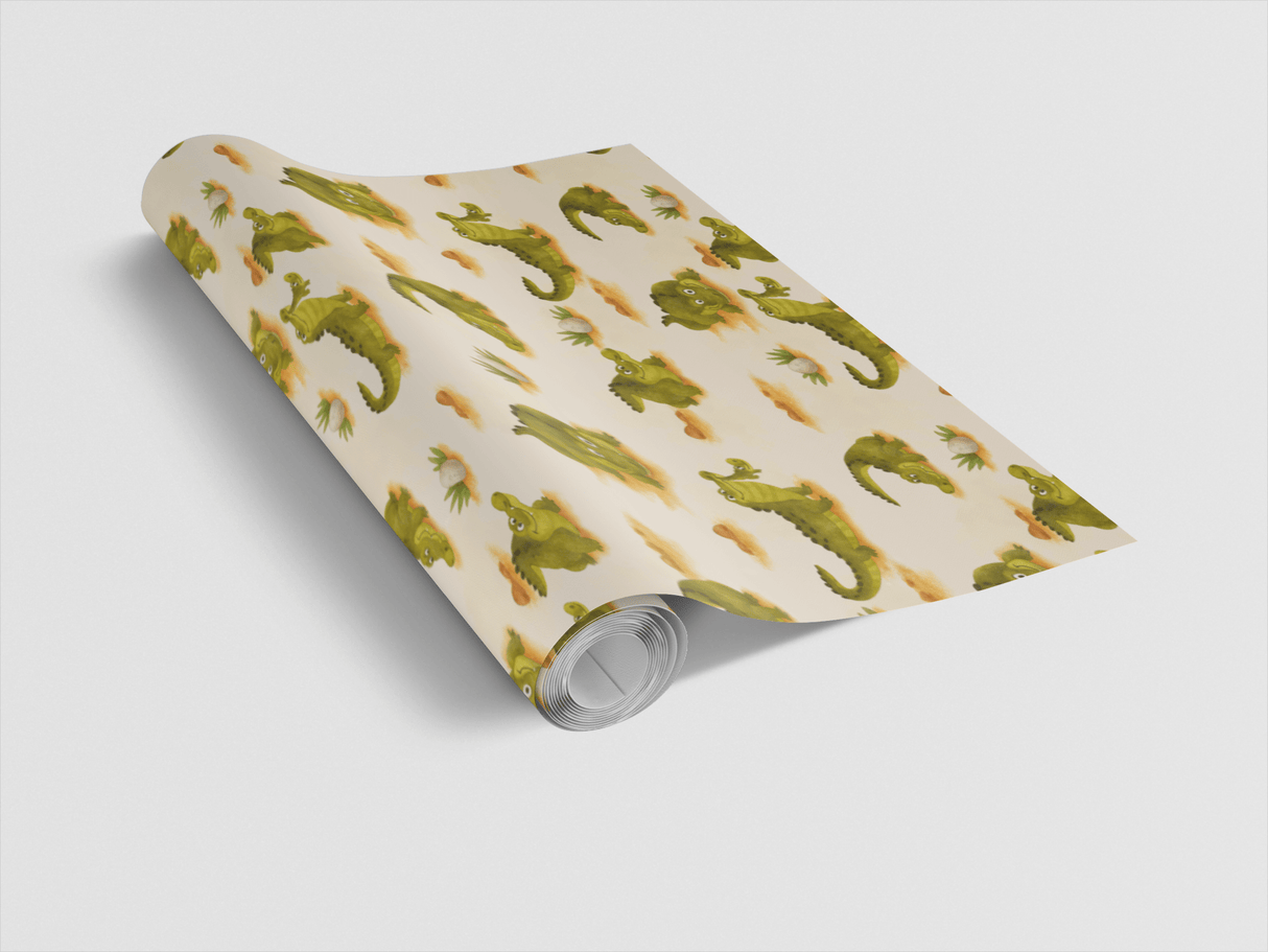 Crocodile Tales - London Penny Gift Wrap