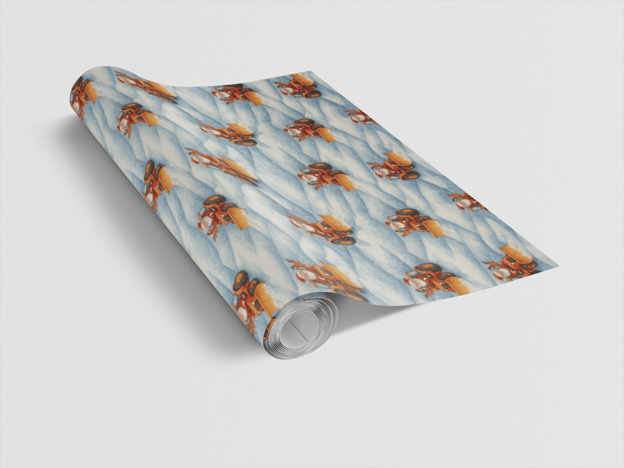 Santa’s Snow Patrol - London Penny Gift Wrap
