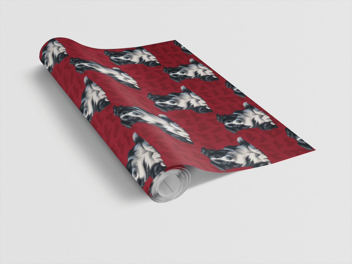 Cherry Collie - London Penny Gift Wrap