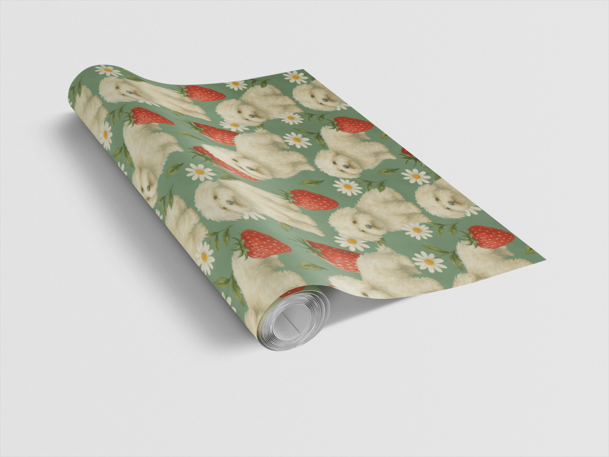 Fluffy Elegance - London Penny Gift Wrap