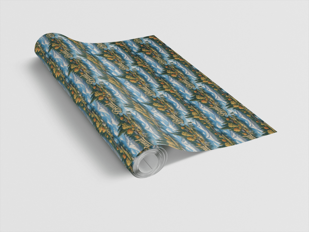 Bend Cascade Glow - London Penny Gift Wrap