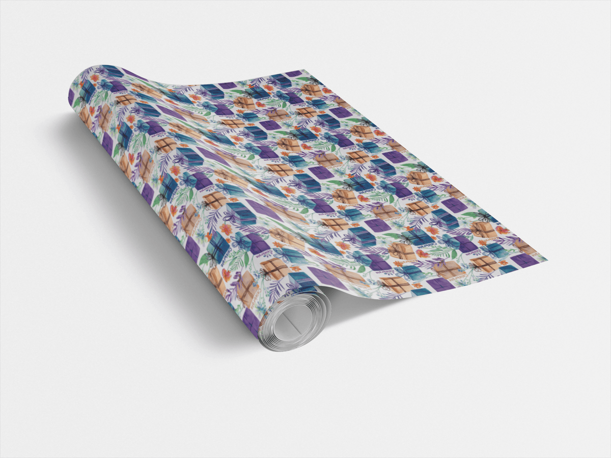 Petals and Presents - London Penny Gift Wrap