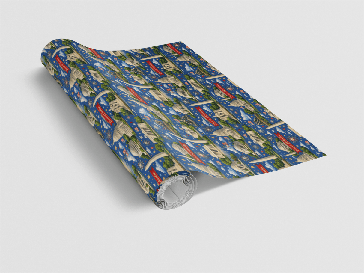 District of Columbia – Capital Classic - London Penny Gift Wrap