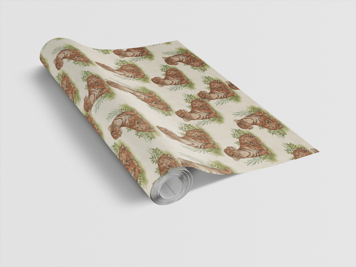 Stripes in Bloom - London Penny Gift Wrap