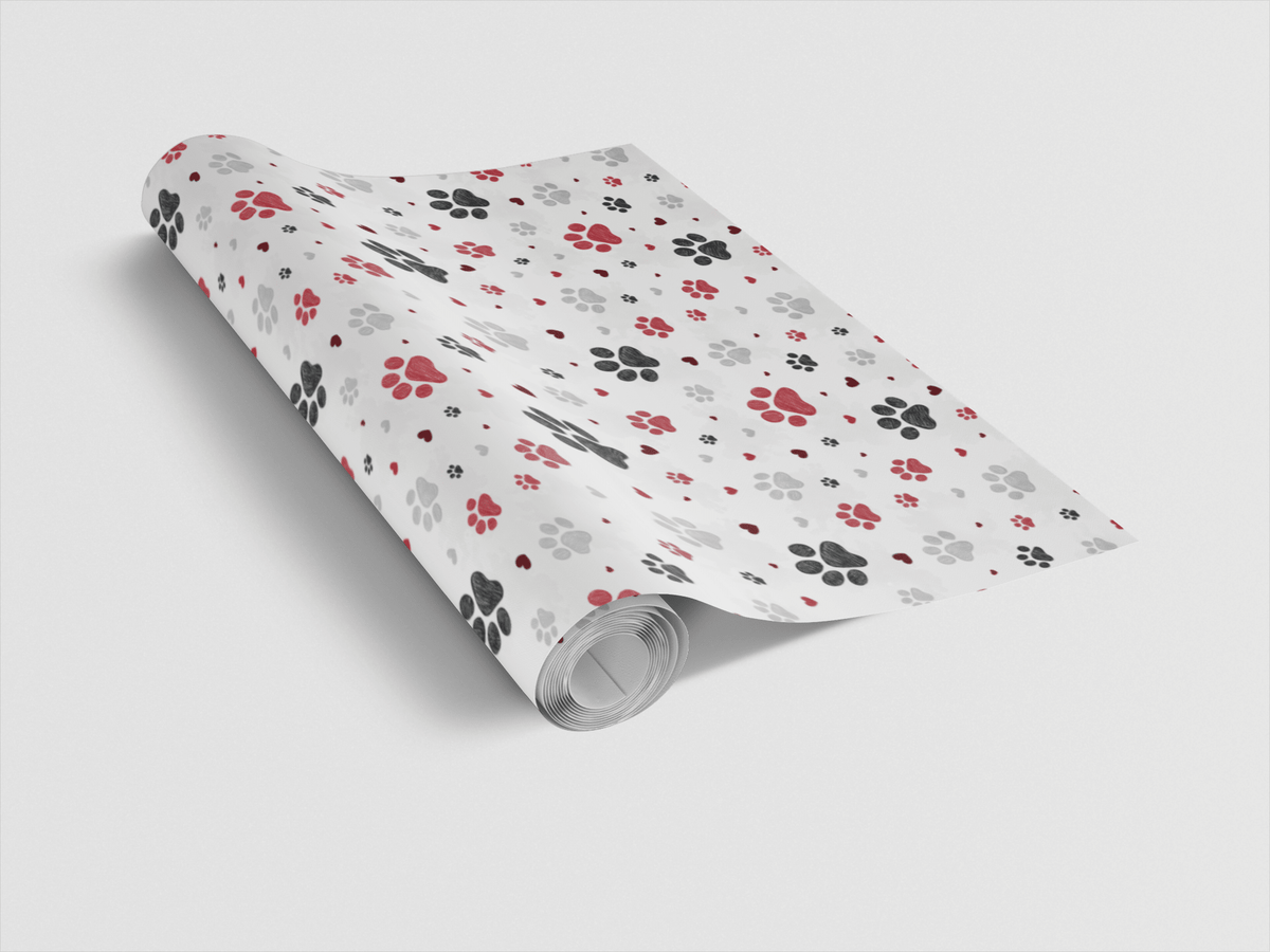 Paws & Hearts Harmony - London Penny Gift Wrap