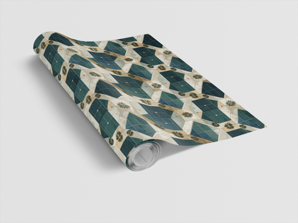 The Grand Court Collection Wrapping Paper - London Penny Gift Wrap