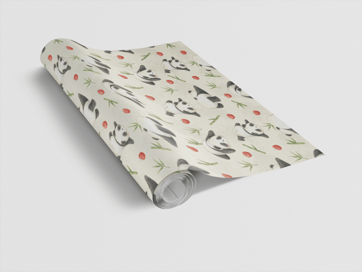 Playful Panda - London Penny Gift Wrap