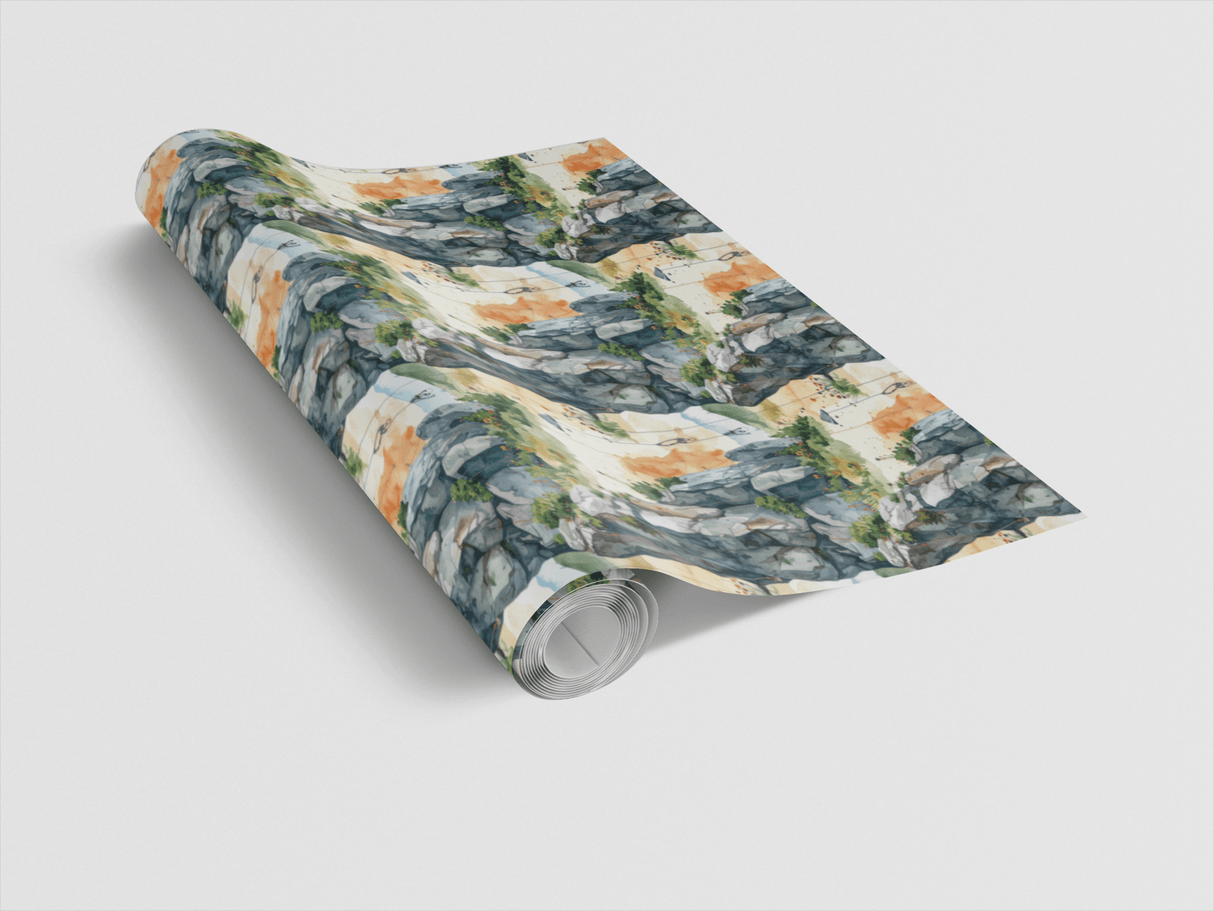 Vertical Expedition Wrapping Paper - London Penny Gift Wrap
