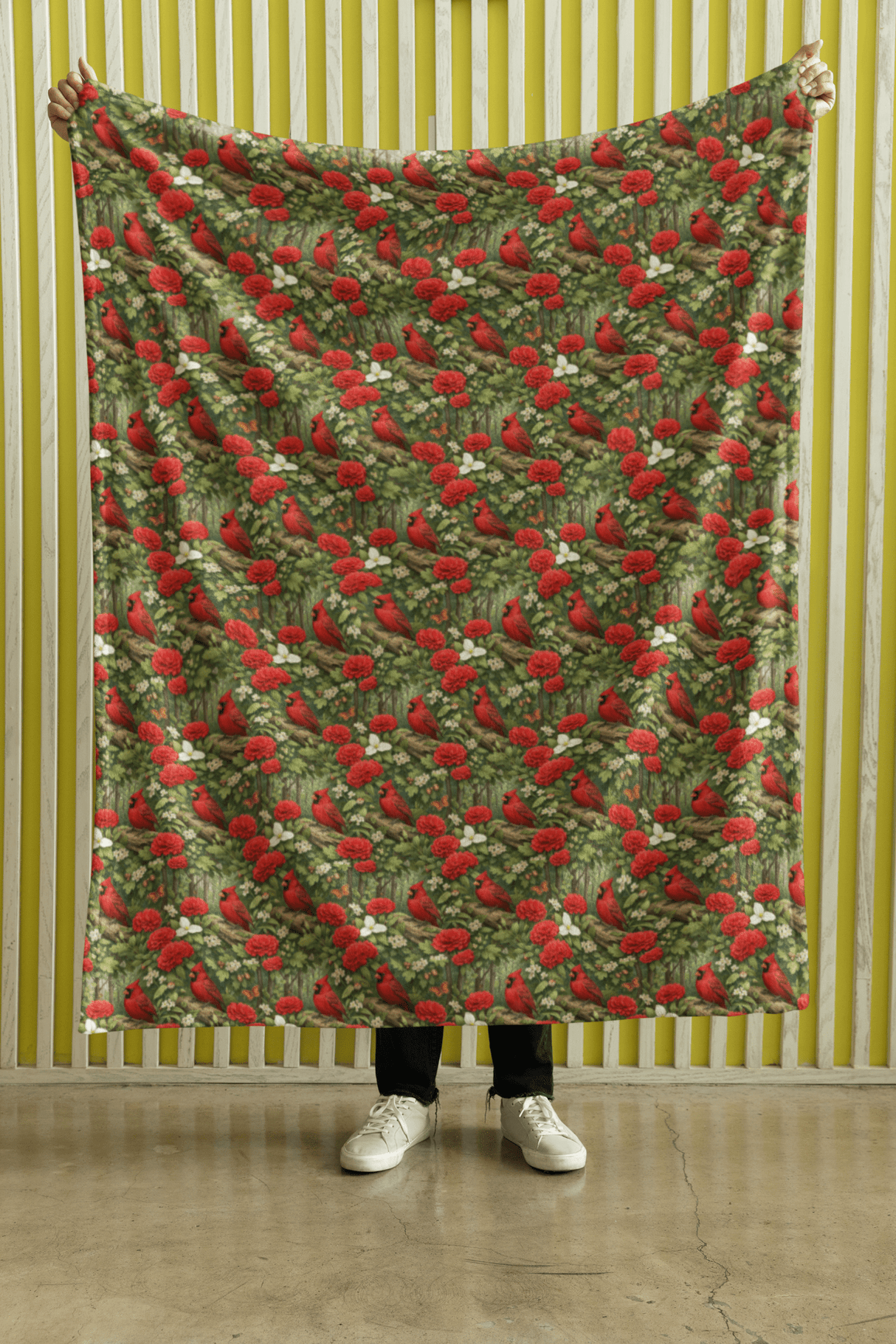 Ohio Flora & Fauna Sherpa Blanket - London Penny Gift Wrap