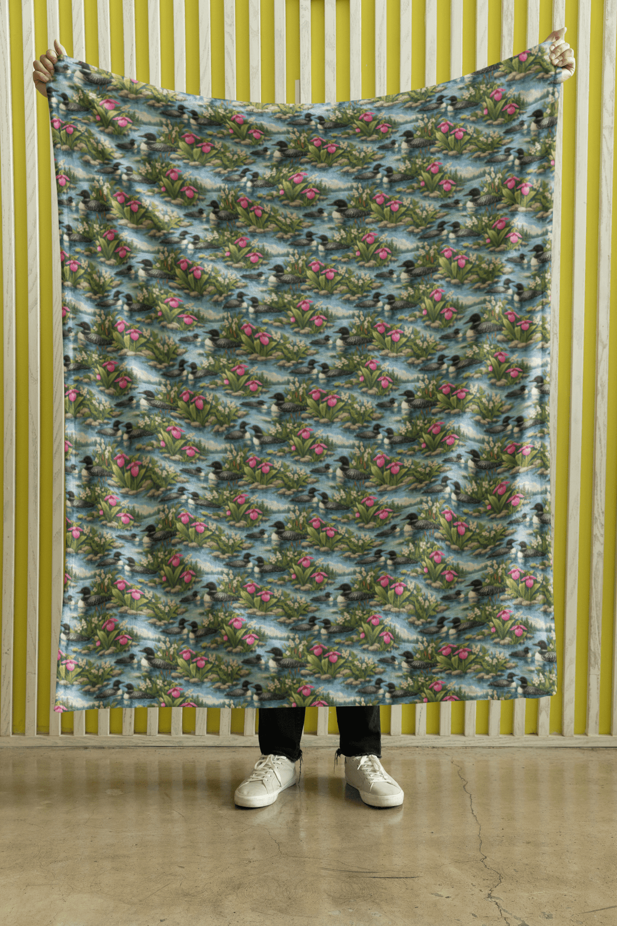 Minnesota Flora & Fauna Sherpa Blanket - London Penny Gift Wrap