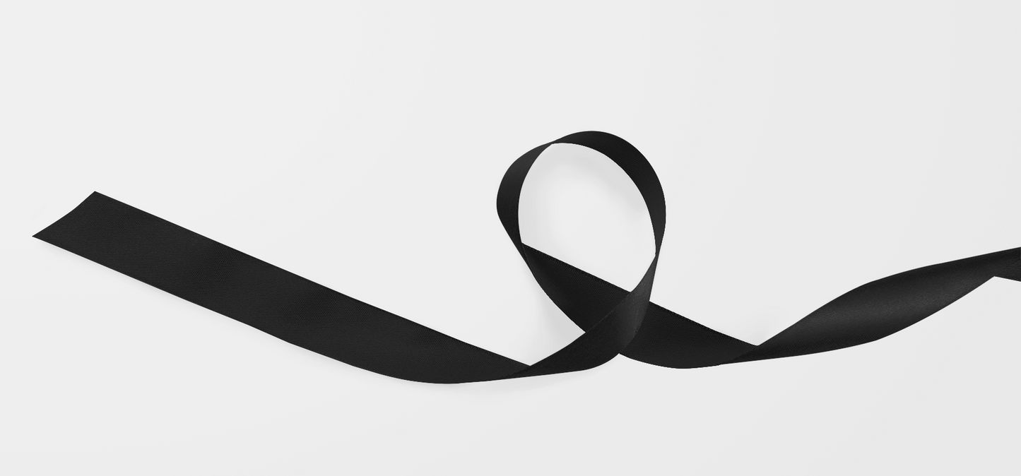 Onyx Silk Ribbon