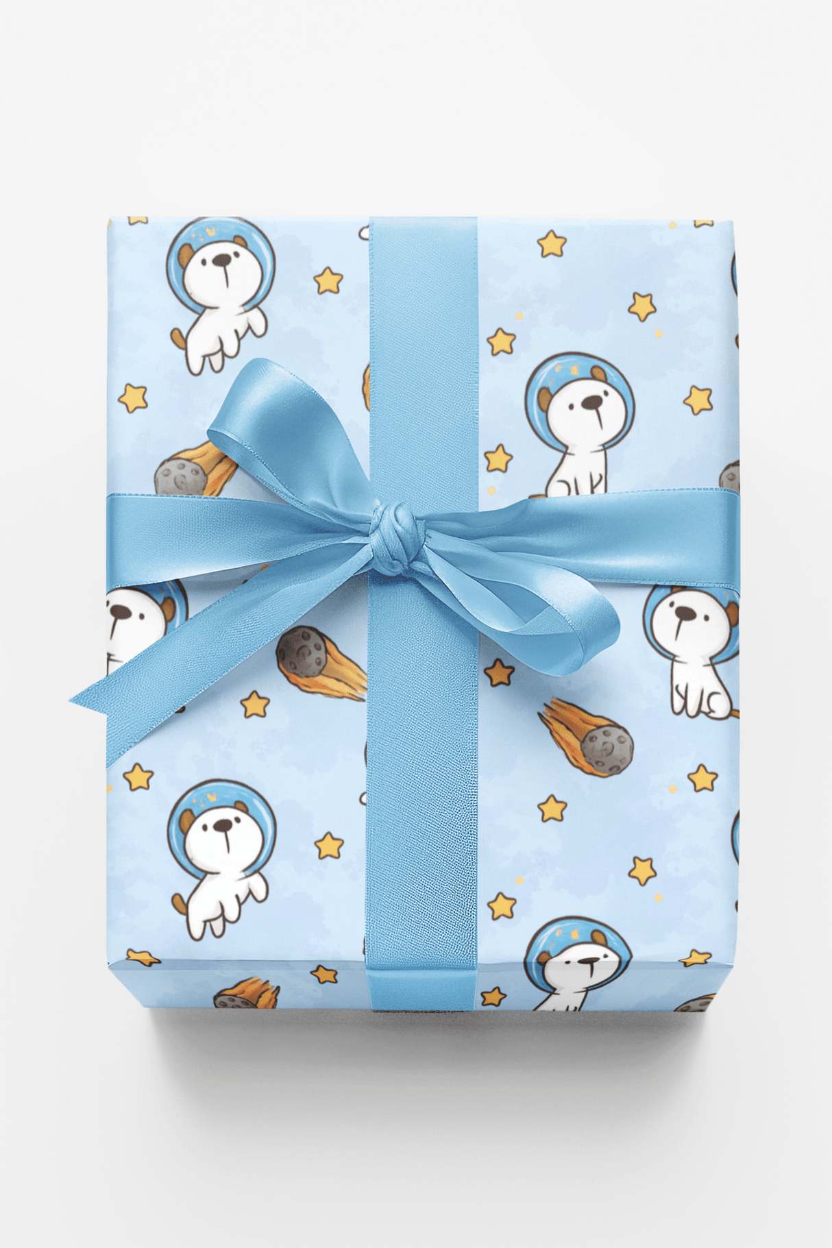 Space Puppy Adventures - London Penny Gift Wrap
