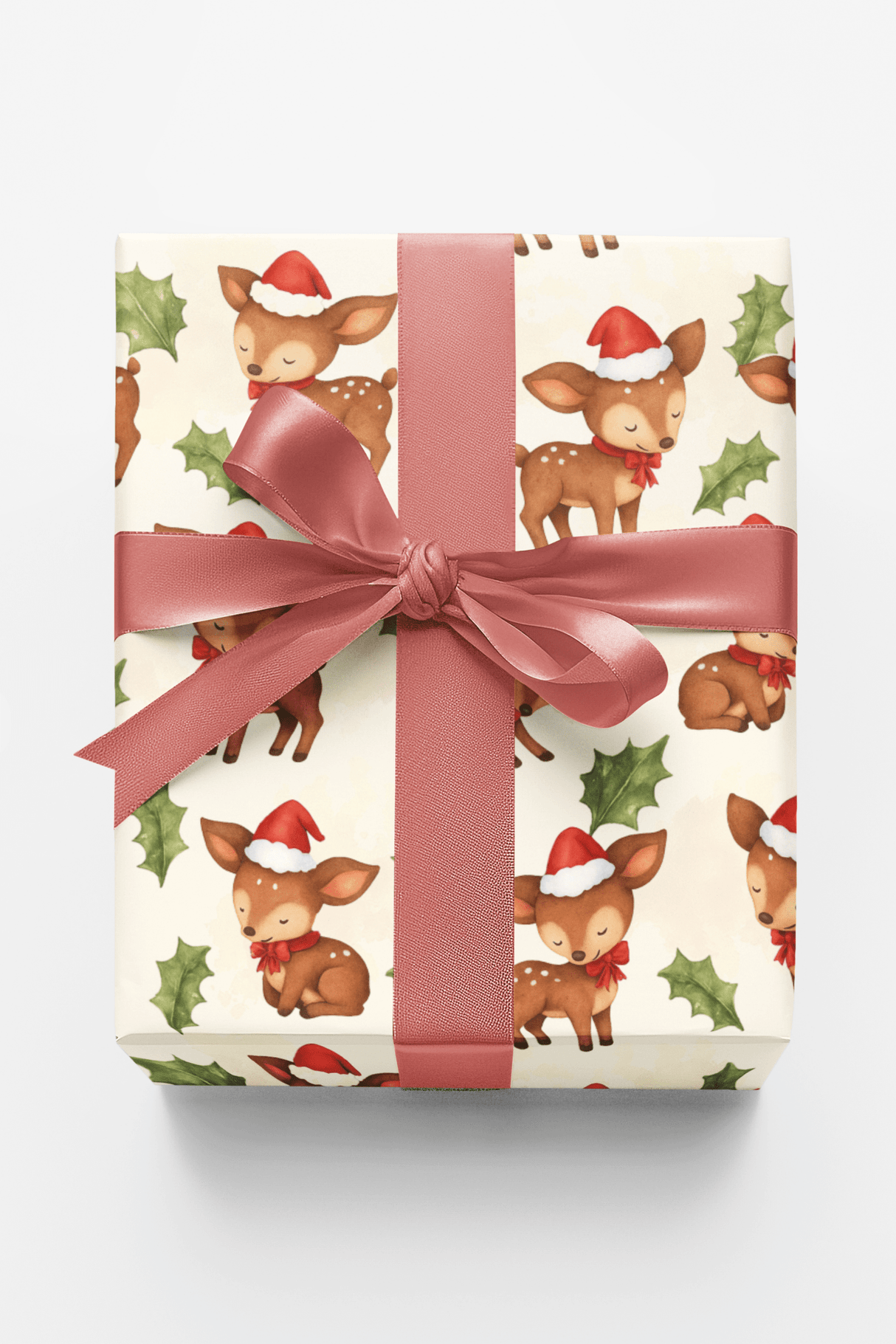 Festive Fawns - London Penny Gift Wrap