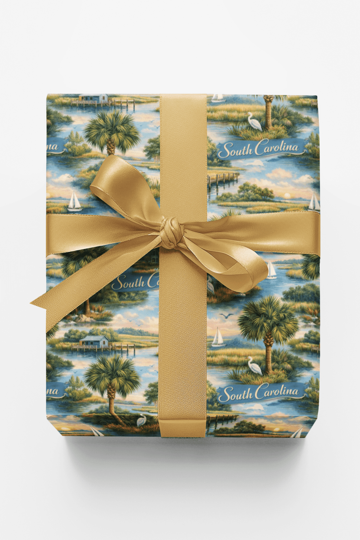 South Carolina Lowcountry Grace - London Penny Gift Wrap