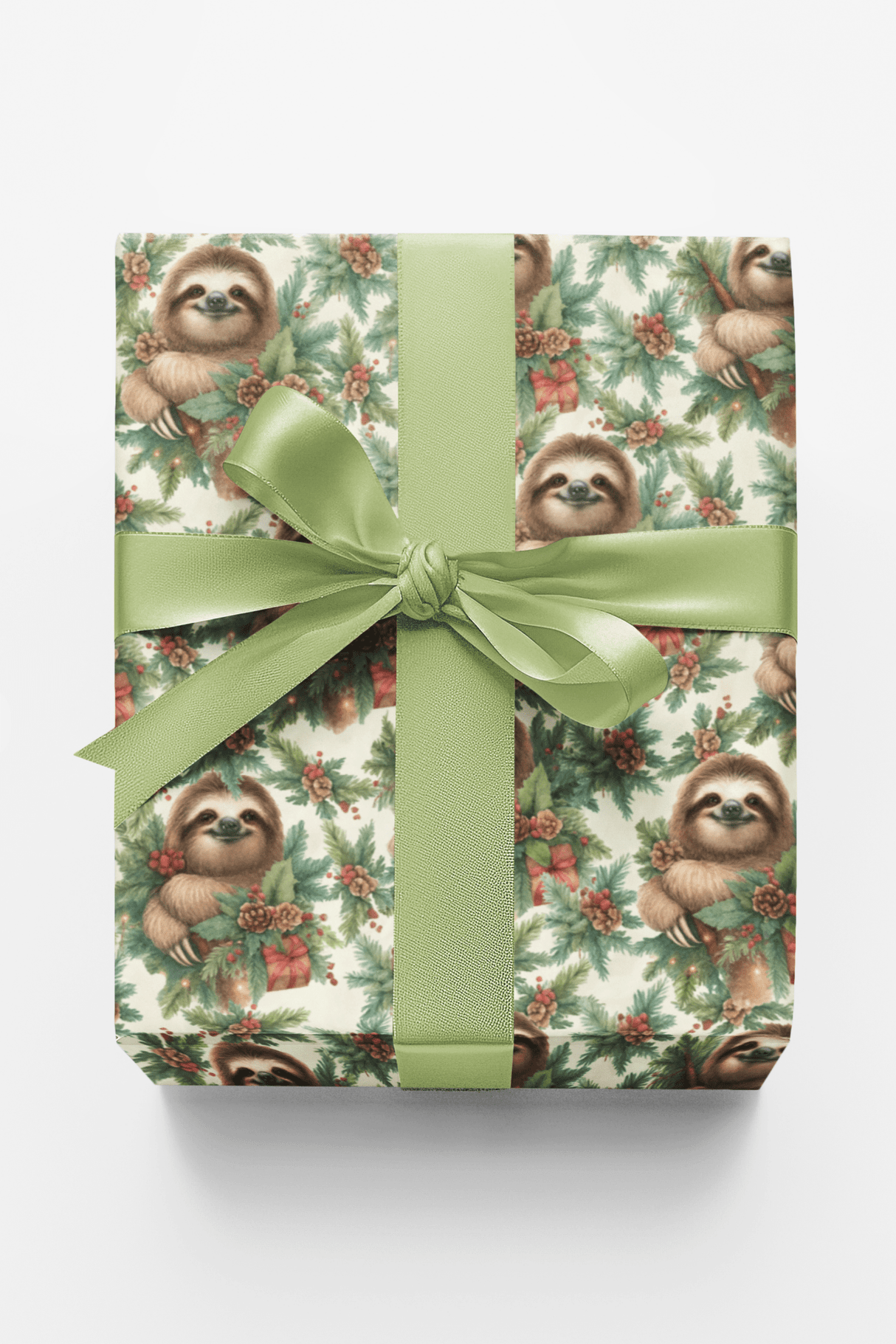 Slow & Mistletoe - London Penny Gift Wrap