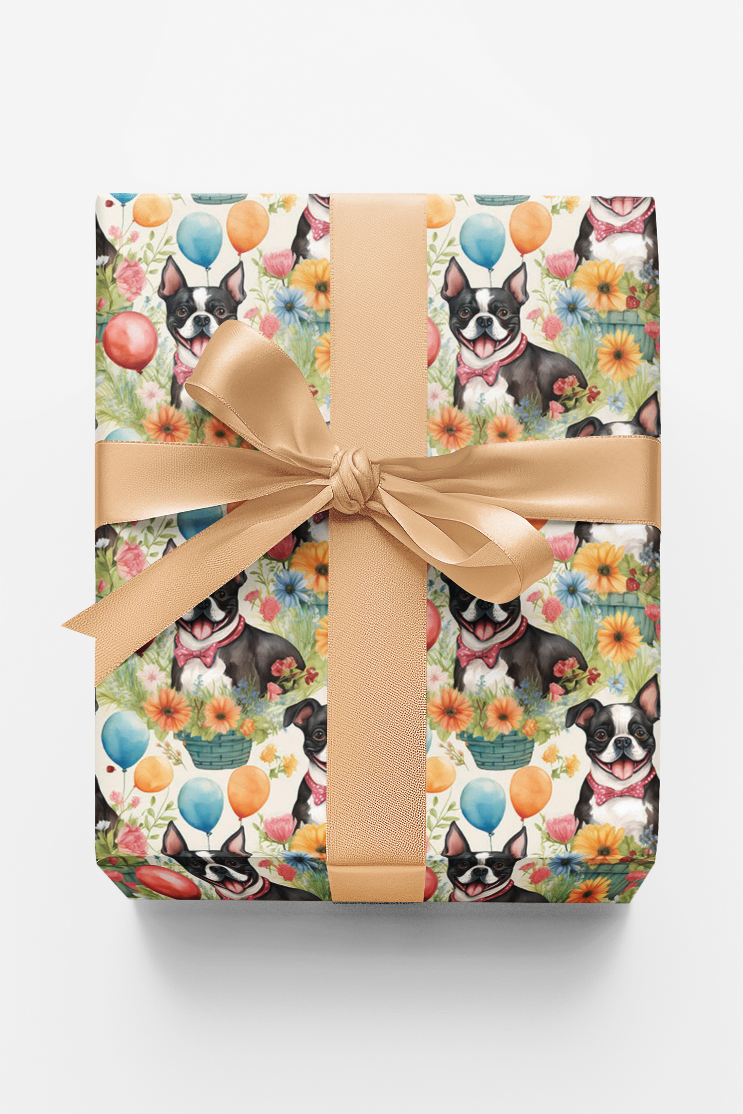 Boston Terrier Garden Party
