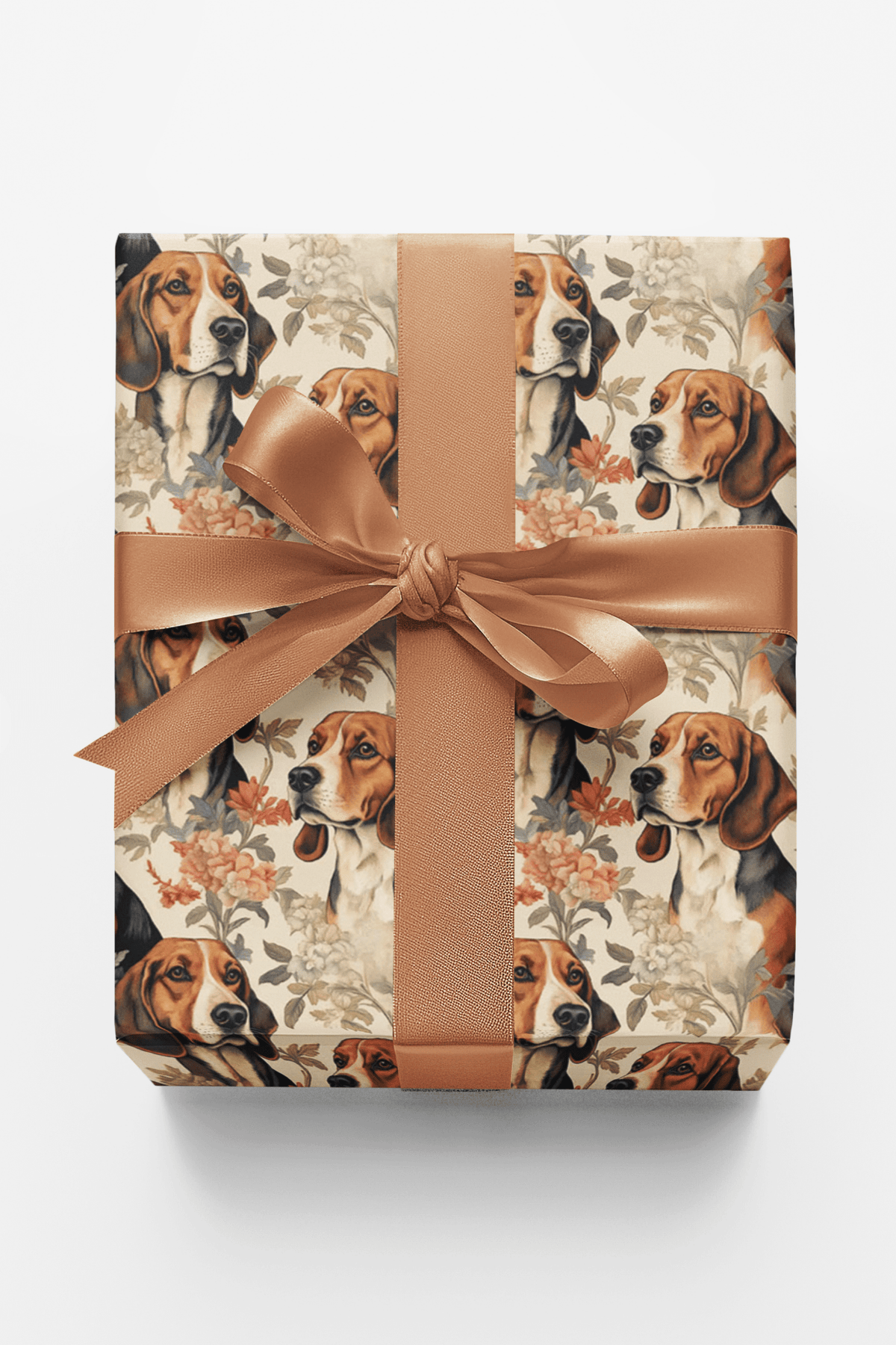 Beagle Classic Toile - London Penny Gift Wrap