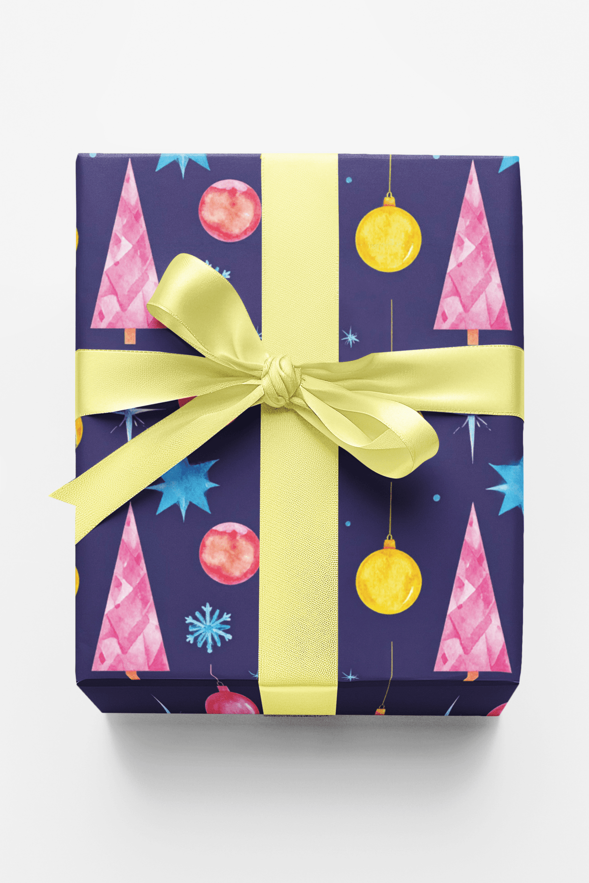 LIMITED TIME | Space Age Christmas Wrapping Paper - London Penny Gift Wrap