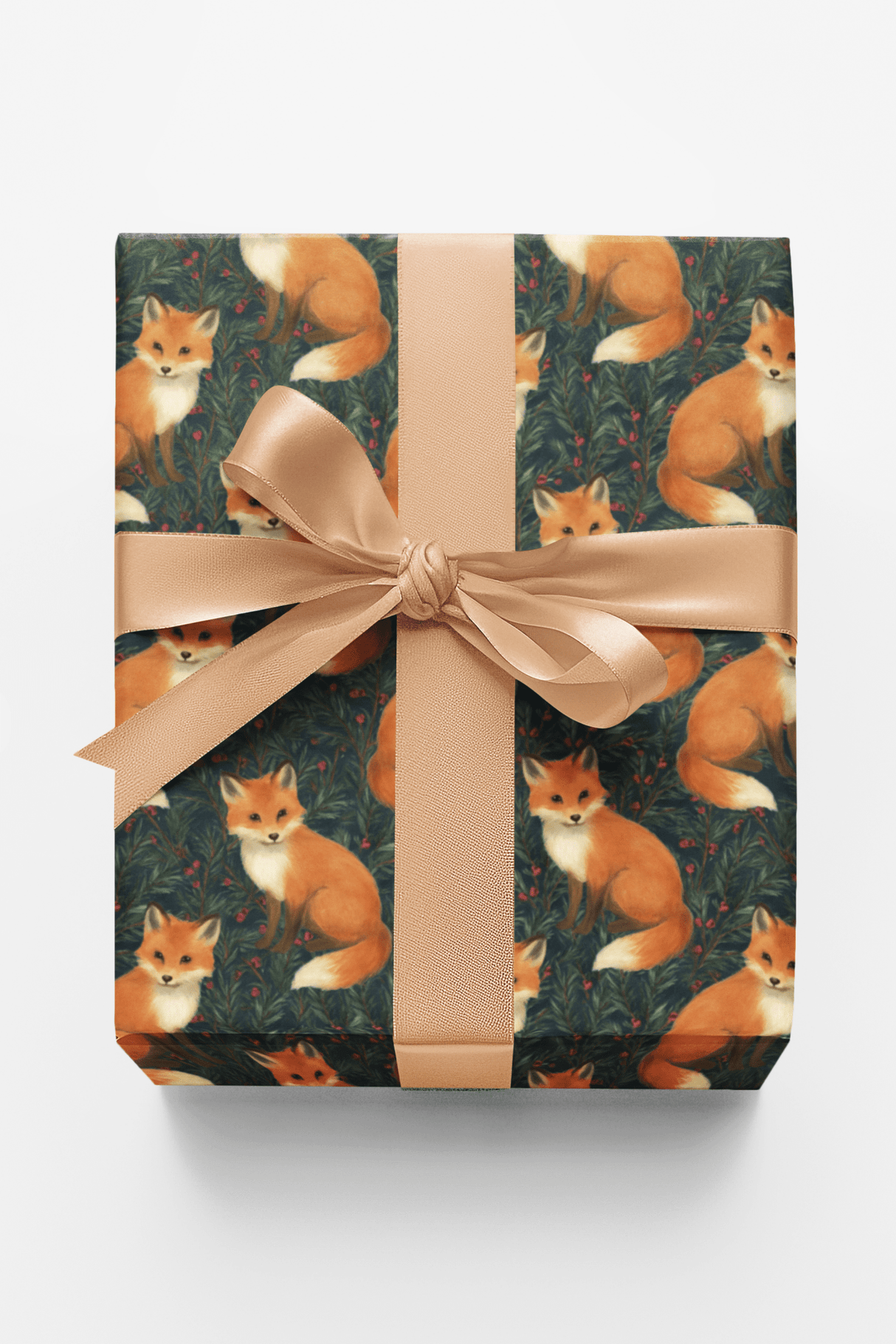 Fox in the Pines - London Penny Gift Wrap
