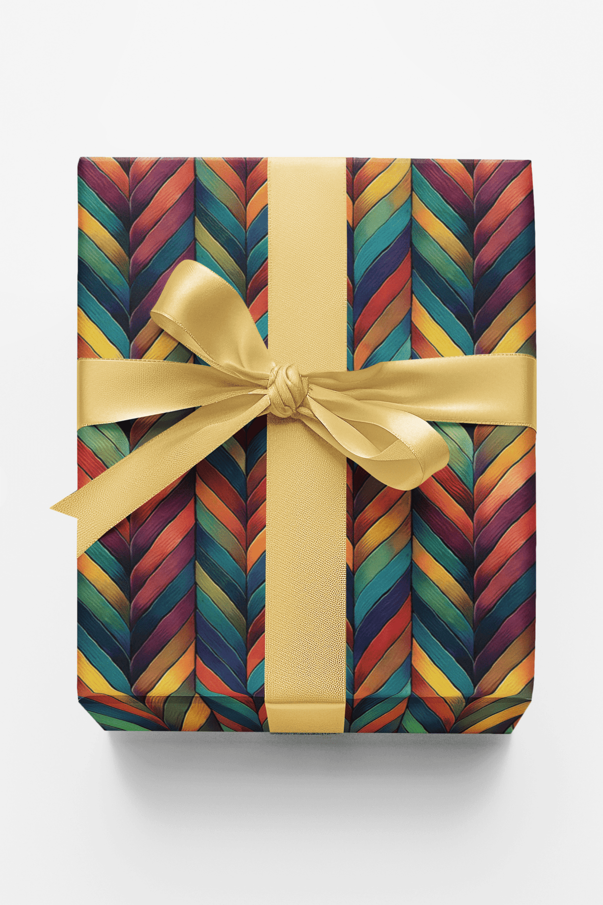 Herringbone Haven - London Penny Gift Wrap