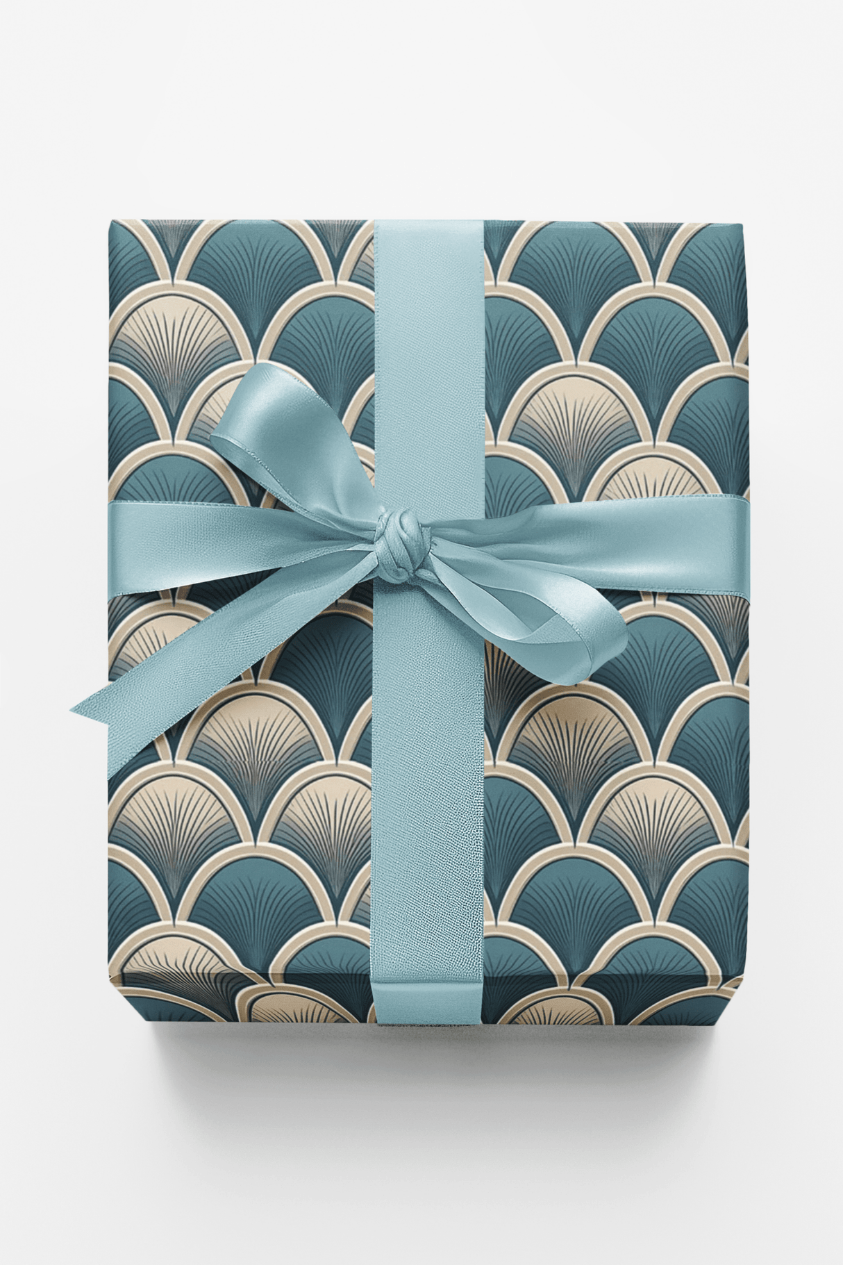Scallop Sweep - London Penny Gift Wrap