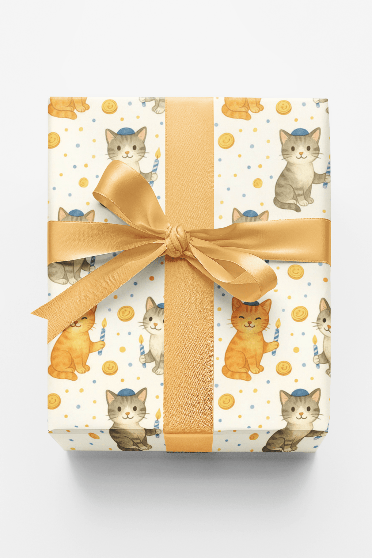 Hanukkah Critters - London Penny Gift Wrap