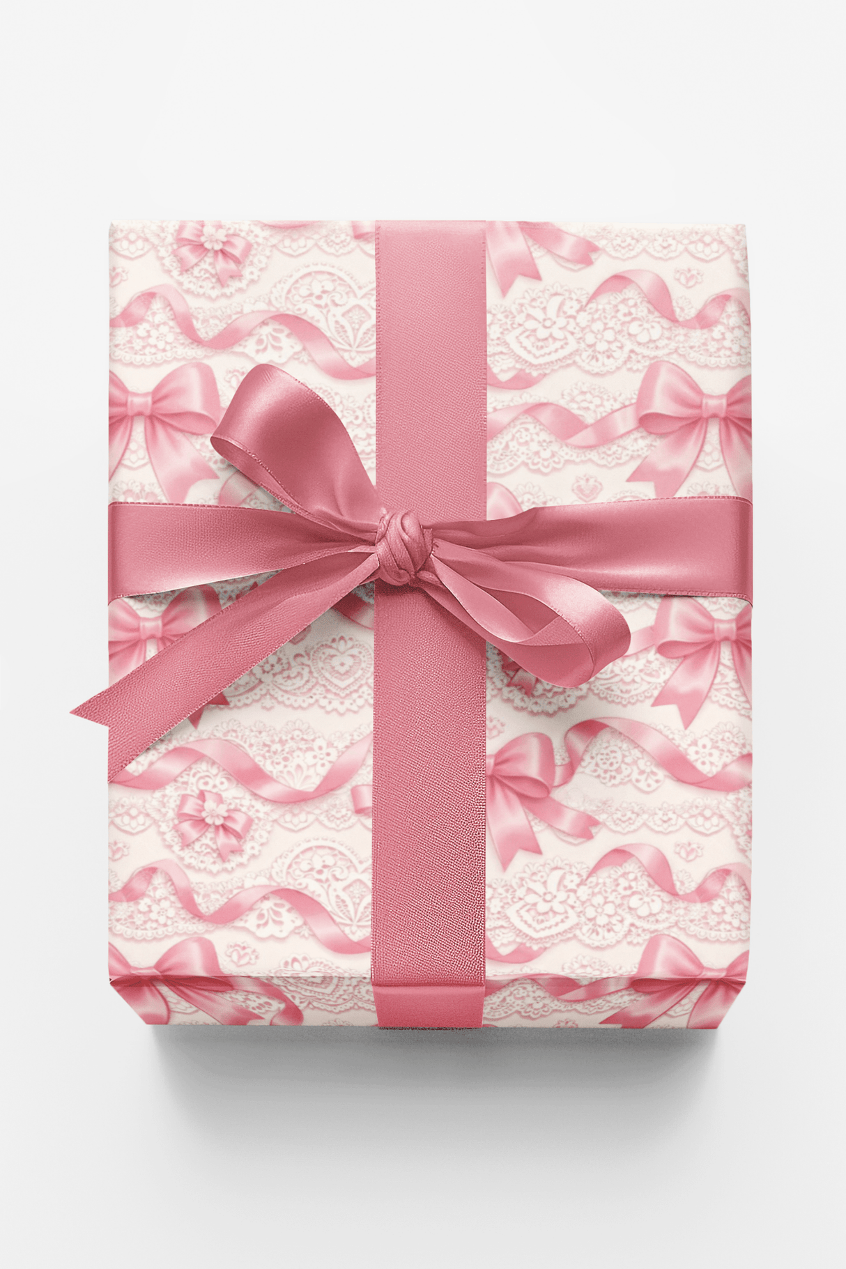 Lace & Ribbon Romance - London Penny Gift Wrap