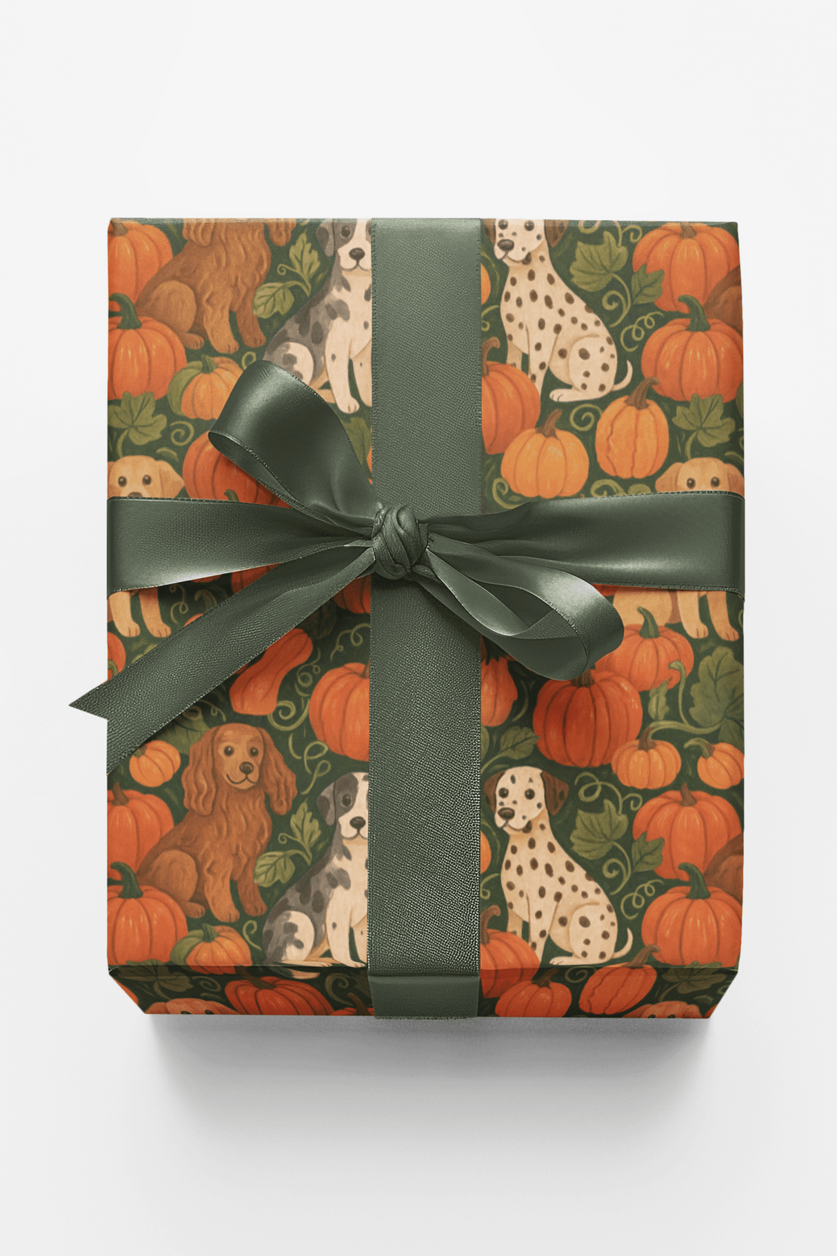 Pumpkin Pup Patch - London Penny Gift Wrap