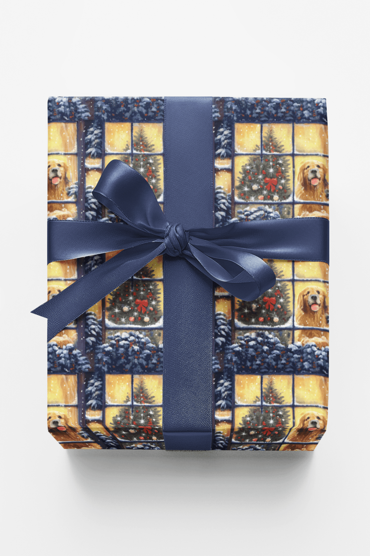 Frosty Friends - London Penny Gift Wrap