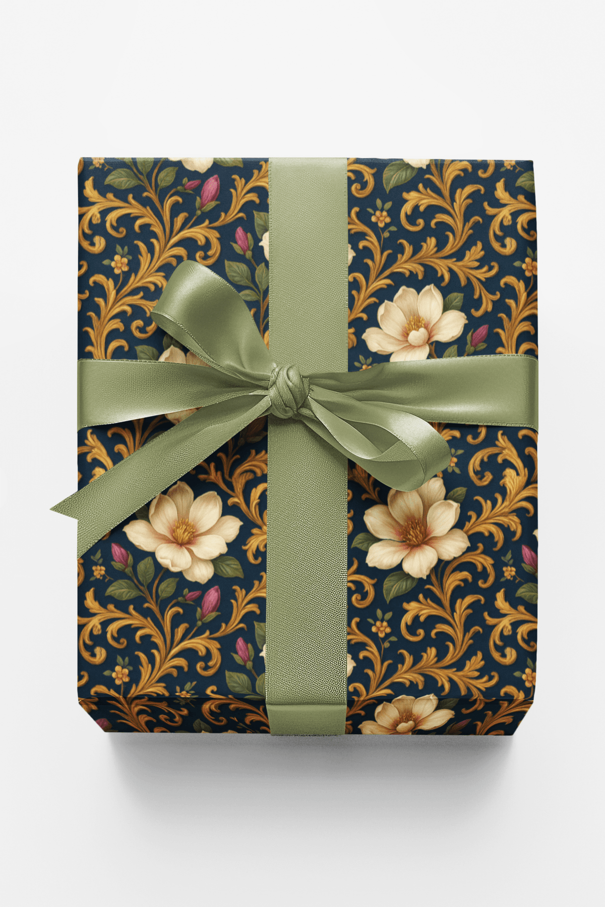 Midnight Magnolia Garden - London Penny Gift Wrap