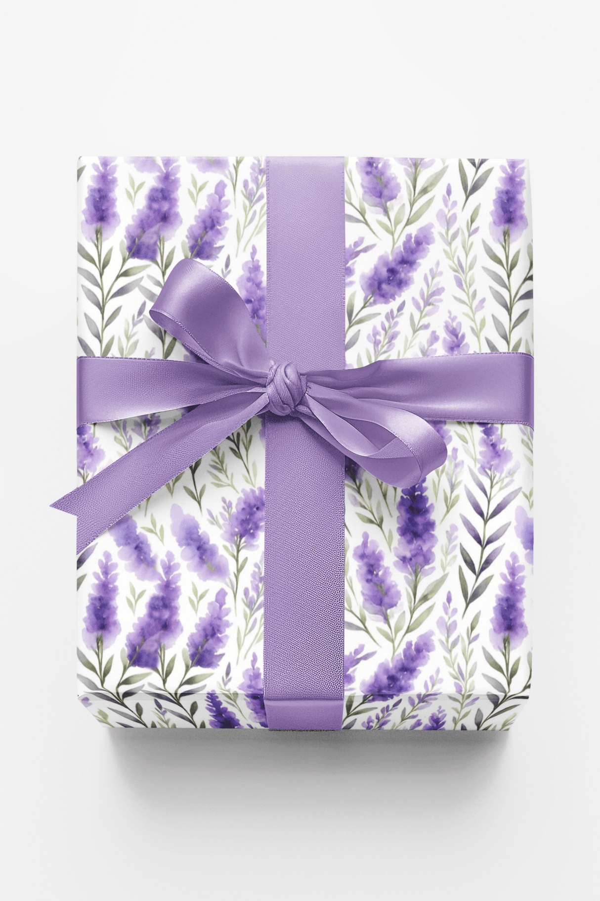 Sunlit Lavender Hills - London Penny Gift Wrap