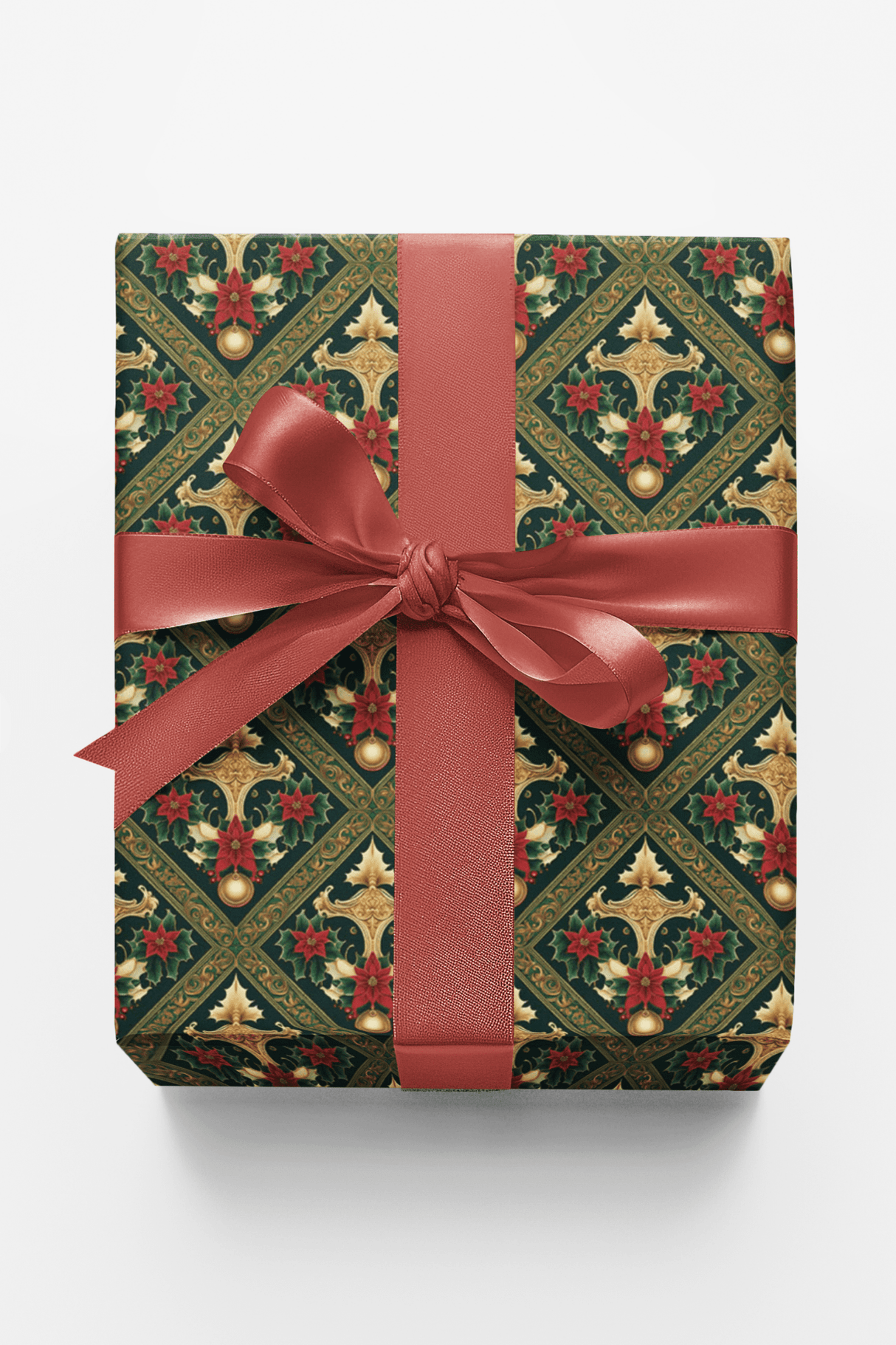 Yuletide Royal Emblems - London Penny Gift Wrap