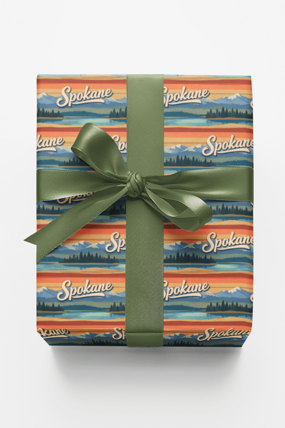 Spokane - London Penny Gift Wrap