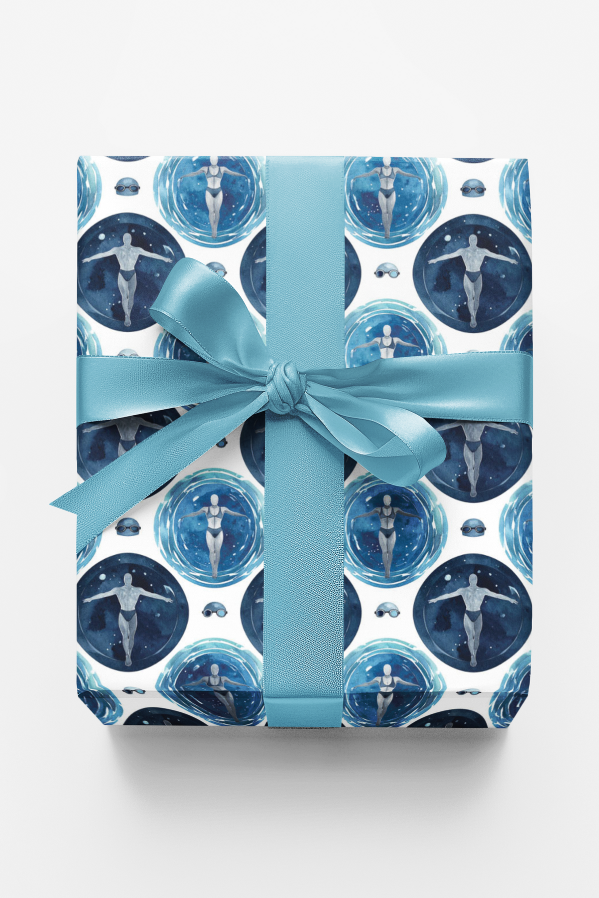 Aquatic Heritage Tile Wrapping Paper
