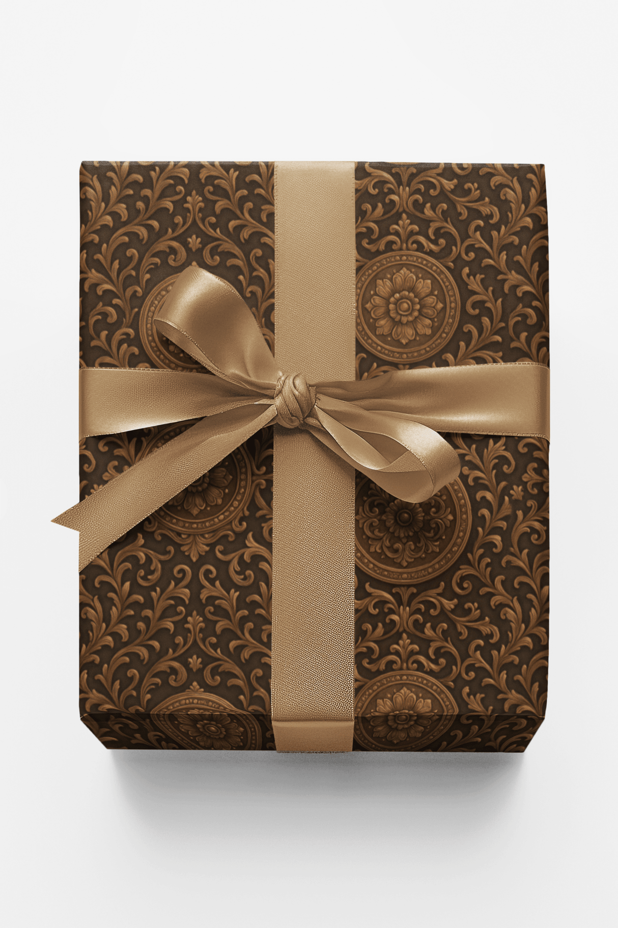 Bronze Opulence Medallions - London Penny Gift Wrap