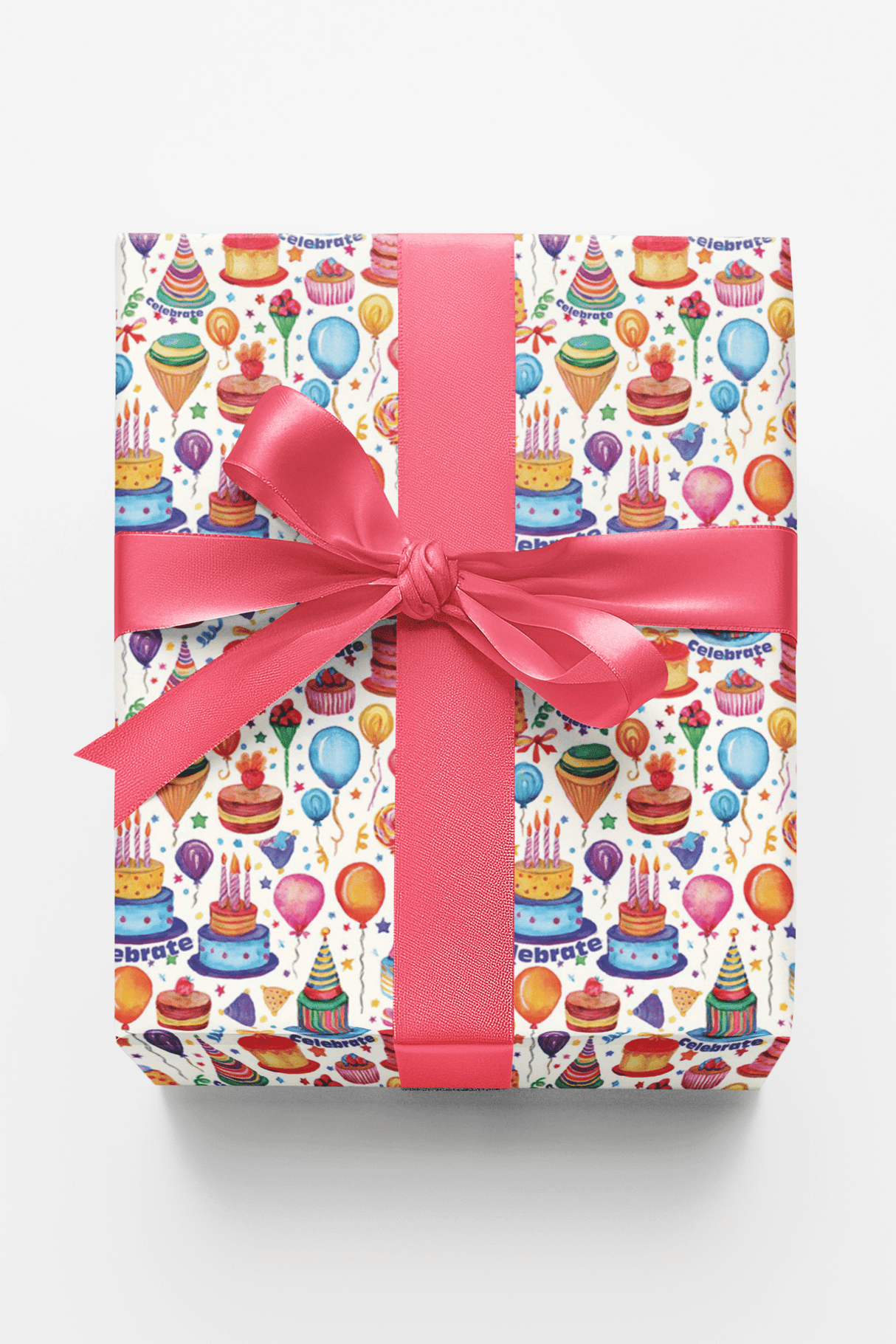 Cakes, Gifts & Birthday Wishes - London Penny Gift Wrap