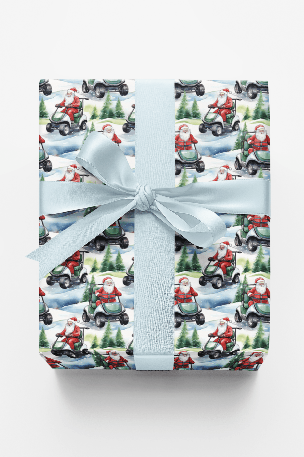 Snow on the Fairway - London Penny Gift Wrap