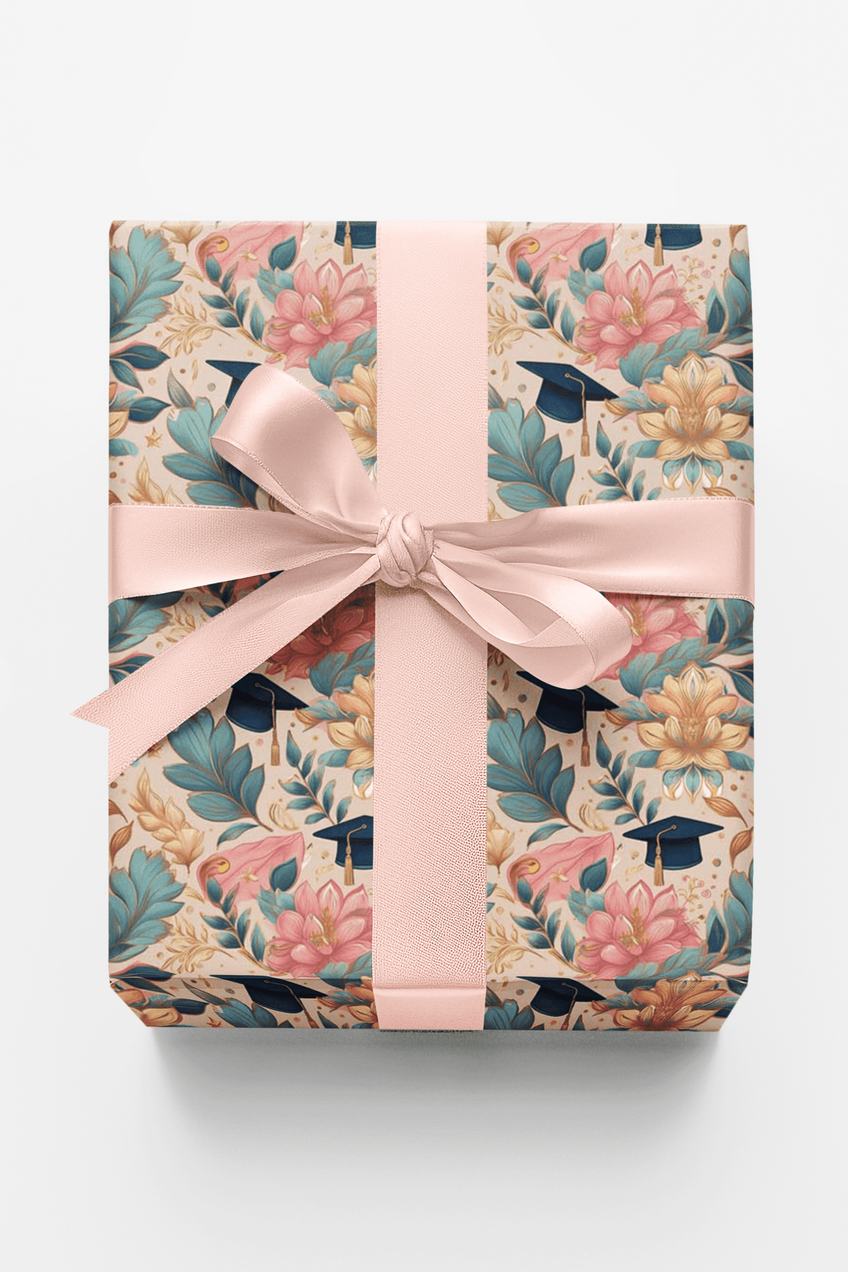 Flowered Milestones - London Penny Gift Wrap