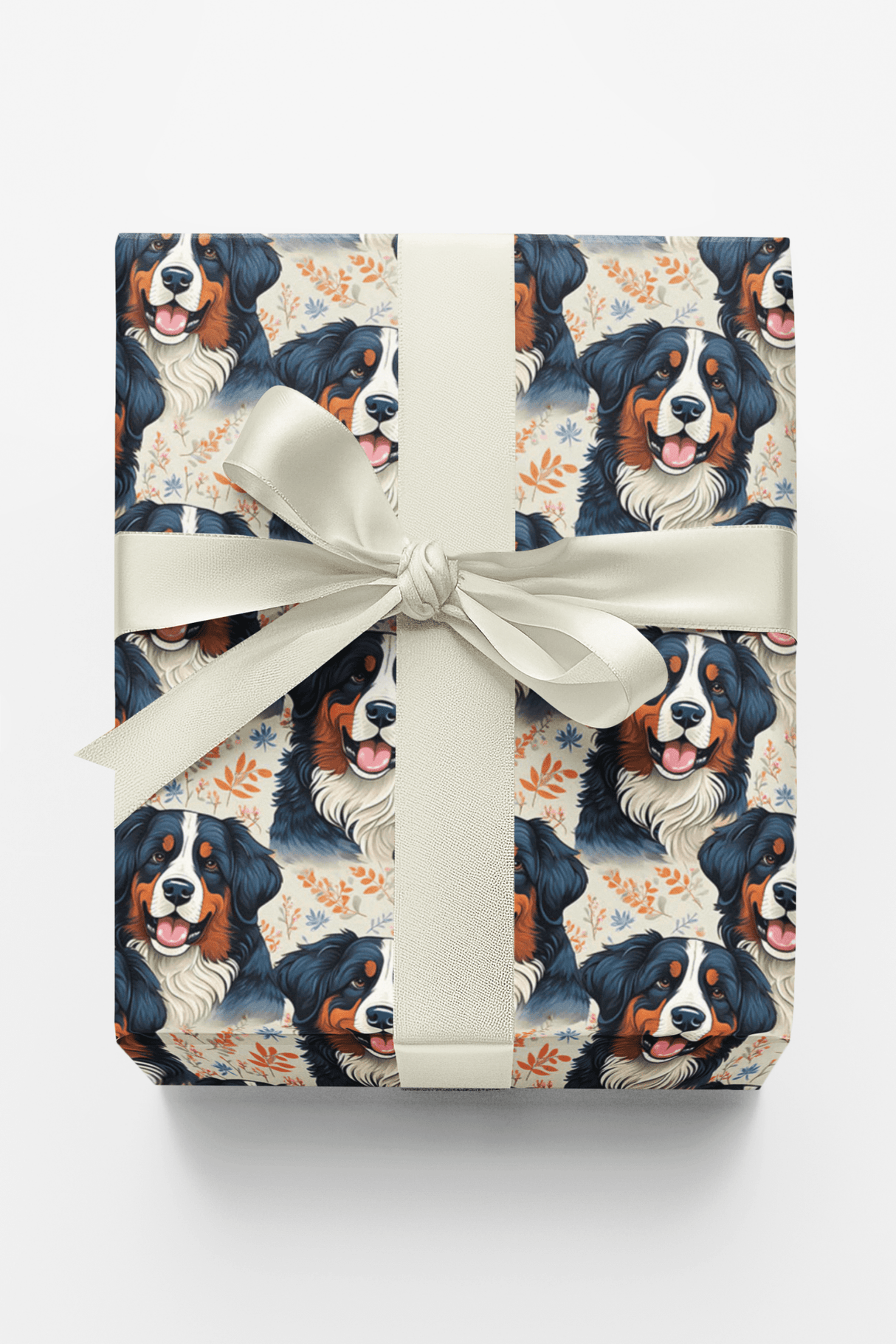 Bernese in the Breeze - London Penny Gift Wrap