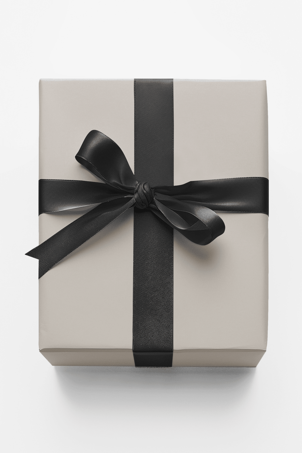 Onyx Silk Ribbon - London Penny Gift Wrap