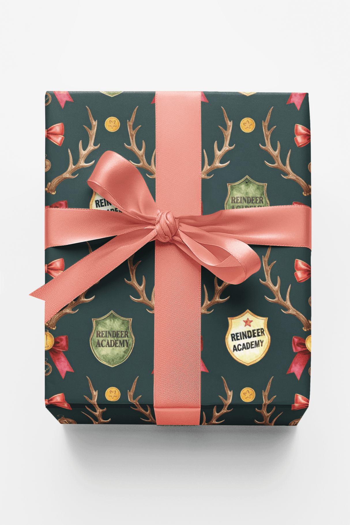 LIMITED TIME | Rudolph's Academy Archive Wrapping Paper - London Penny Gift Wrap