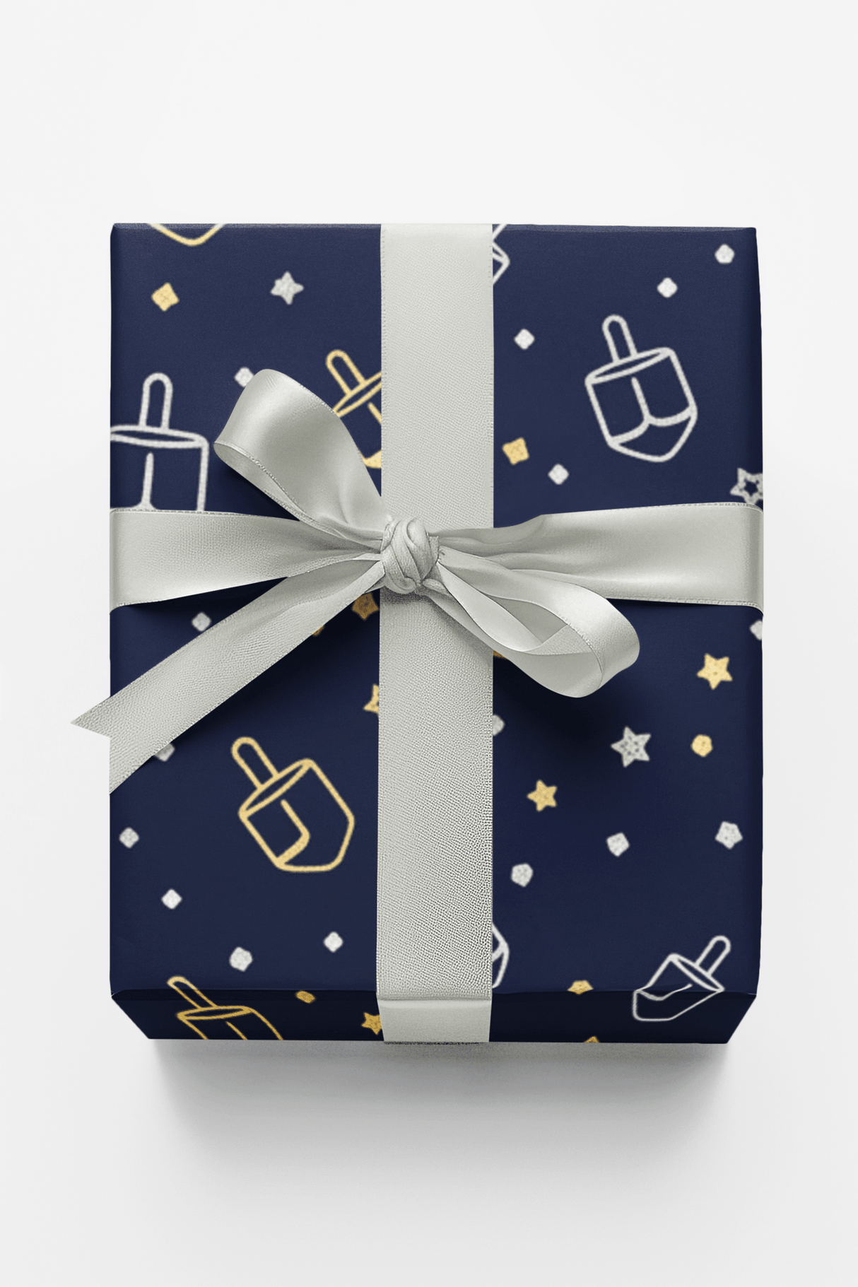 Dreidel Dots - London Penny Gift Wrap