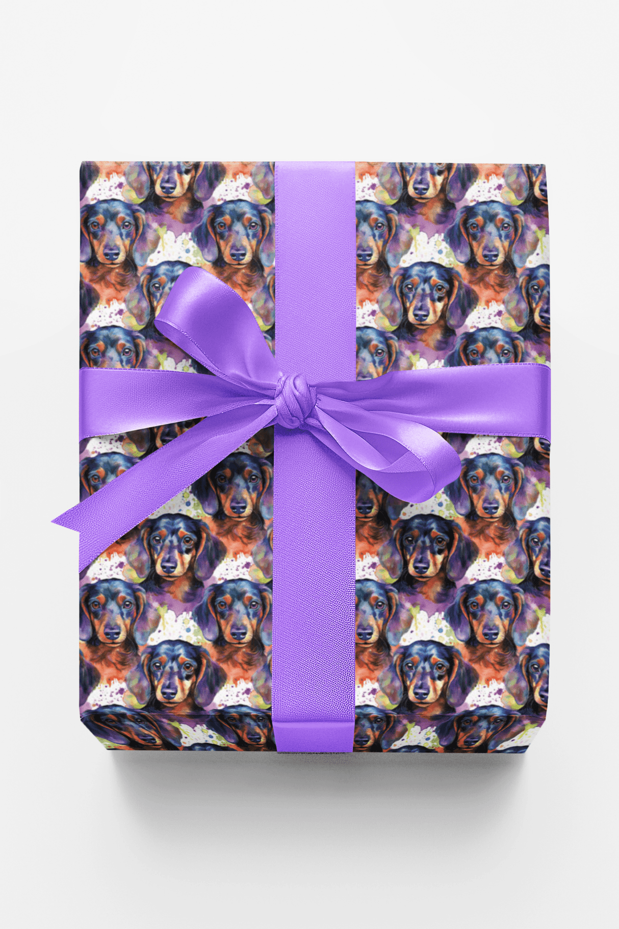 The Dashing Dachshund - London Penny Gift Wrap