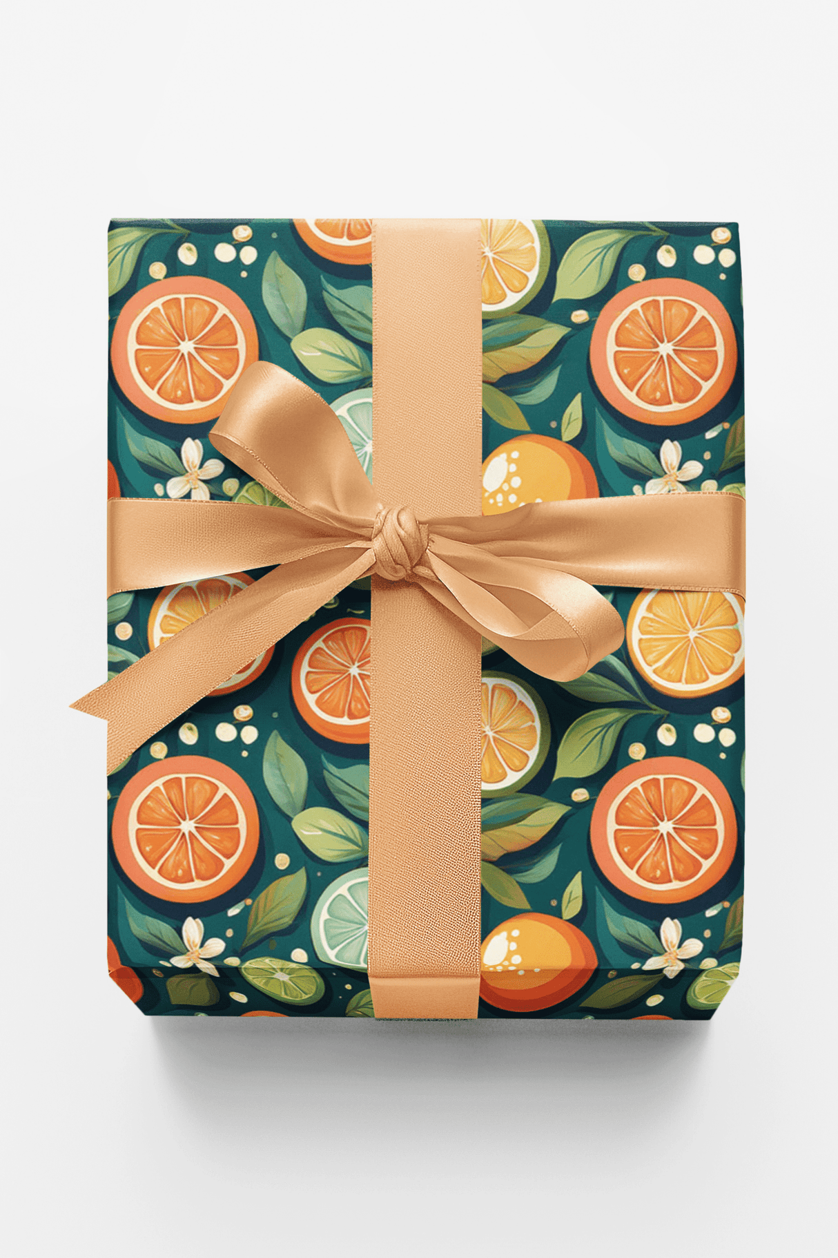 Summer Citrus - London Penny Gift Wrap