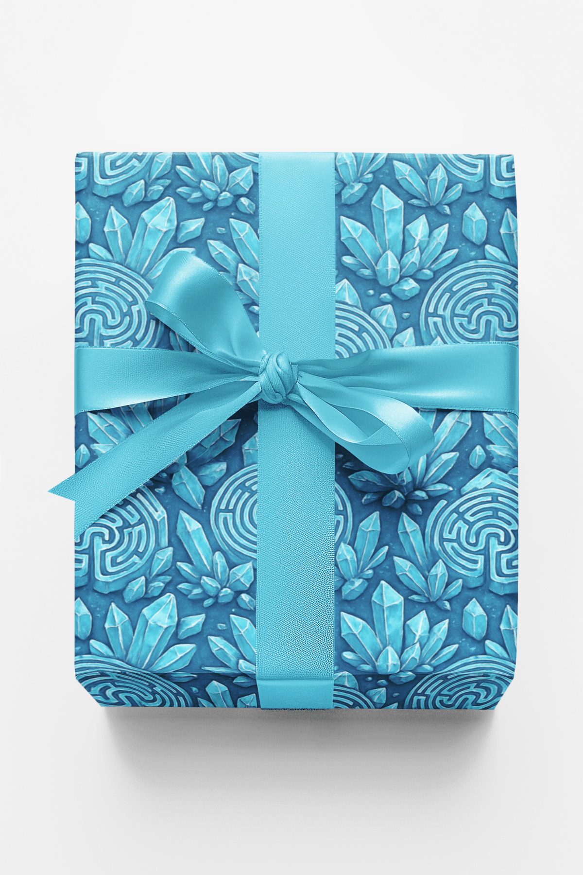 Ice Crystal Labyrinth - London Penny Gift Wrap