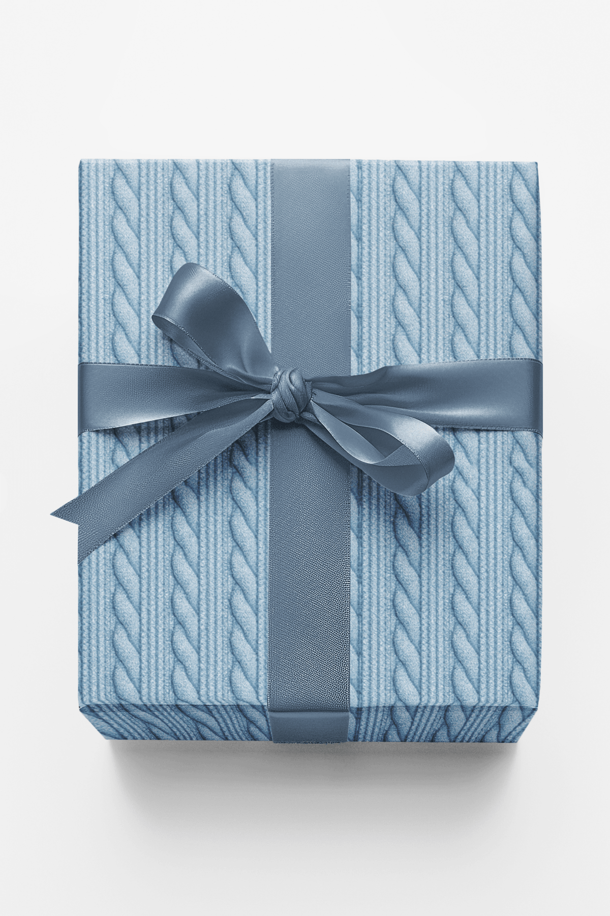 Cozy Knit Texture - London Penny Gift Wrap