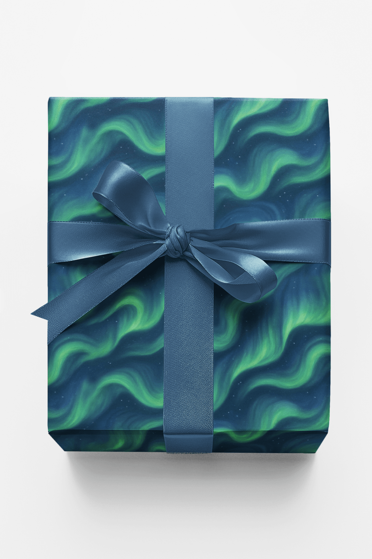 Northern Lights Waves - London Penny Gift Wrap