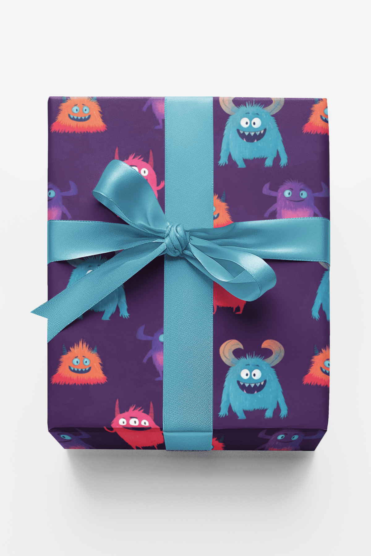 Friendly Monster Parade - London Penny Gift Wrap