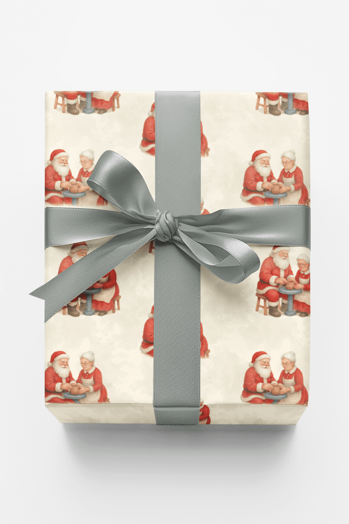 Claytime Christmas - London Penny Gift Wrap
